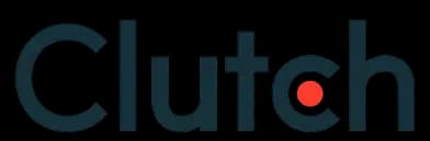 Clutch logo representing a B2B review platform for company ratings and client feedback