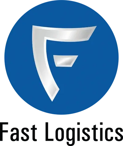 Fit Lounge logo with stylized silver F letter on blue circular background