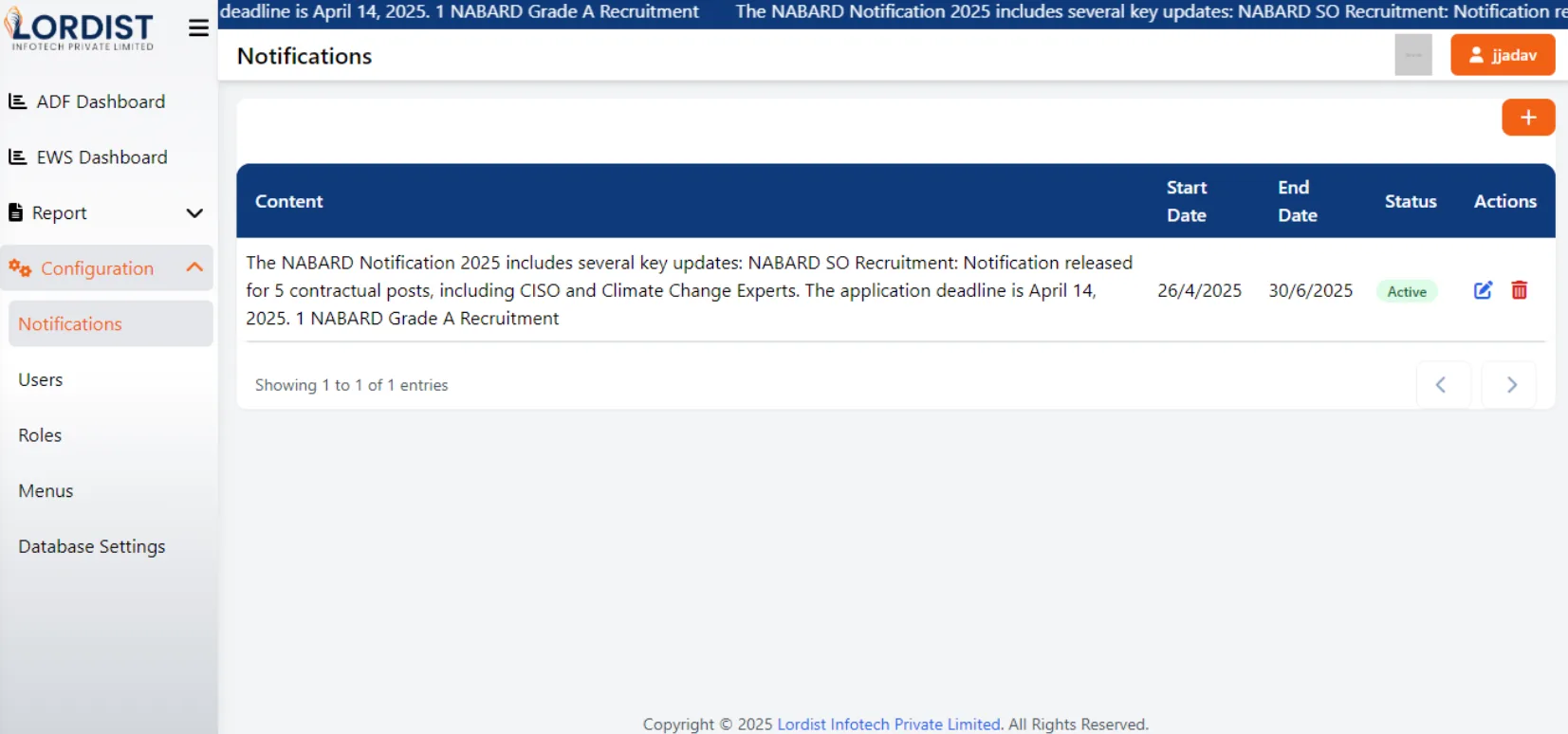 Compliance gateway system configuration screen for workflow management and policy settings